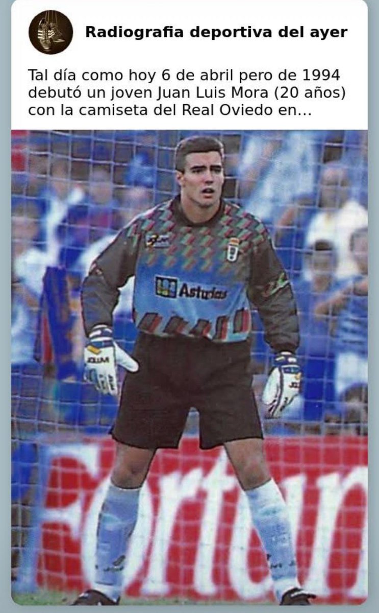Juan Luis Mora (@jlmora25) on Twitter photo Gracias al <a href="/RealOviedo/">Real Oviedo</a> por permitirme cumplir mi Sueño de debutar en la Élite.Hasta hoy un largo pero intenso camino y sobre todo disfrutando de mi Gran Pasión… ⚽️ Gracias al <a href="/RealOviedo/">Real Oviedo</a> por permitirme cumplir mi Sueño de debutar en la Élite.Hasta hoy un largo pero intenso camino y sobre todo disfrutando de mi Gran Pasión… ⚽️