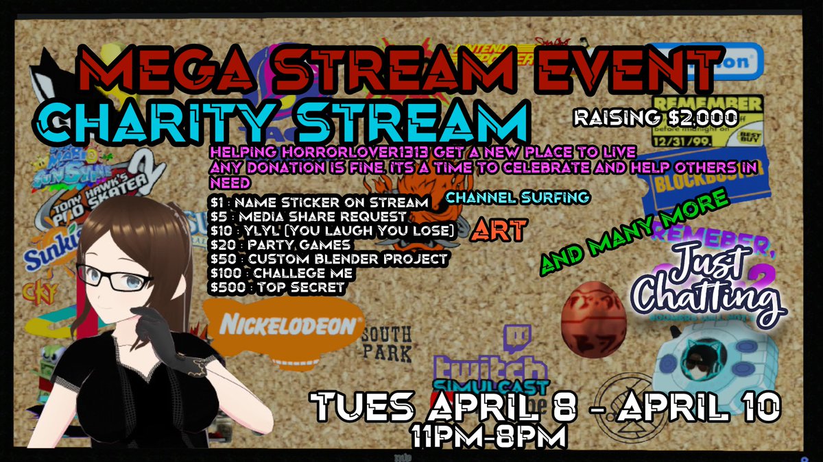 Tateshi_vr's tweet photo. We are redoing the Horror Charity Stream this week. Due to issues.
#twitch #vtuber https://t.co/sCcaaQL4yr