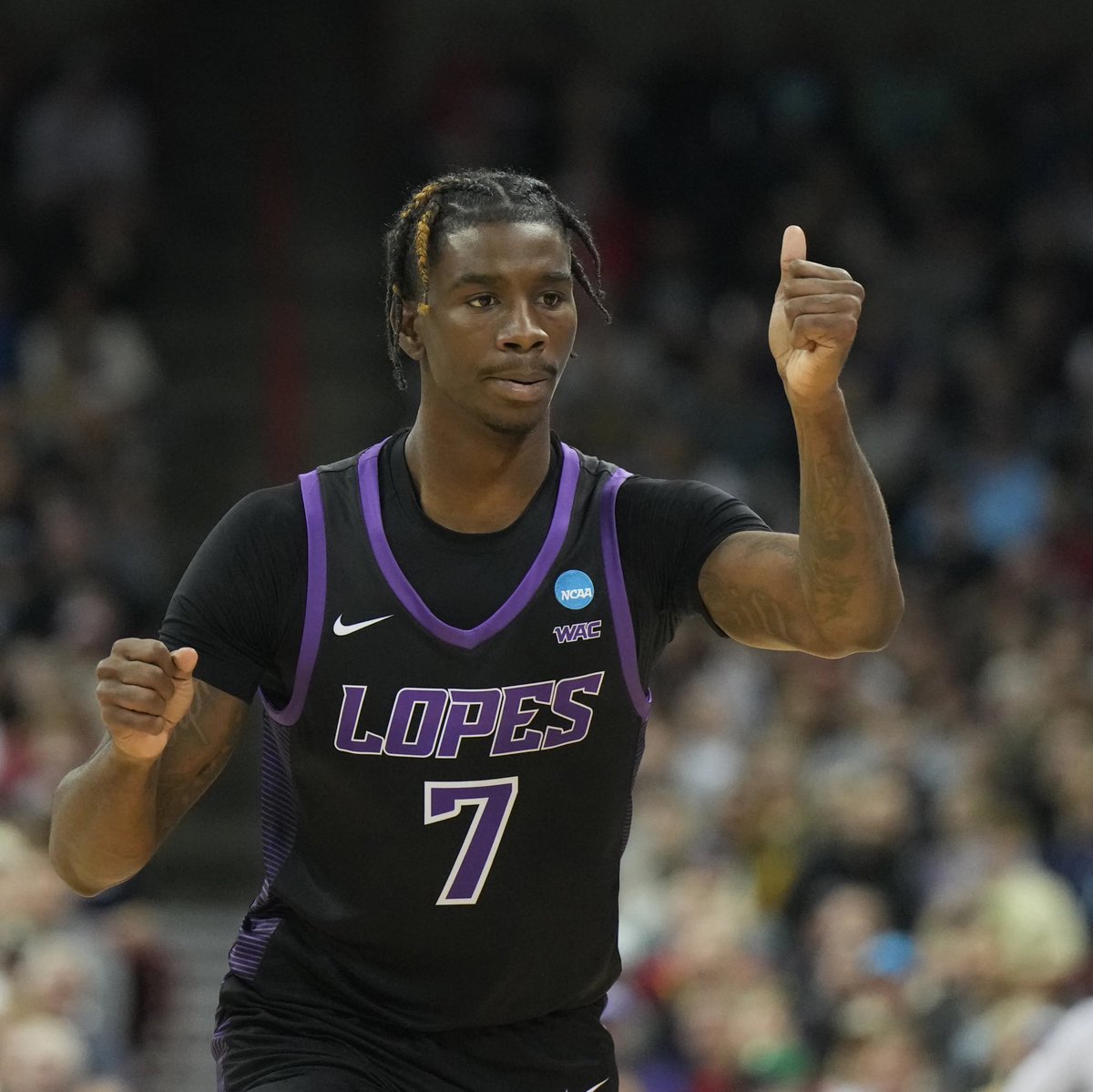 Grand Canyon senior Tyon Grant-Foster has entered the transfer portal. 

The 6’7” guard started 17/26 games played for the Antelopes, averaging 14.8 points, 5.9 rebounds, 2.1 assists, 1.5 blocks, and 1.7 steals per game. 

During the 2023-24 season Grant-Foster averaged 20.1