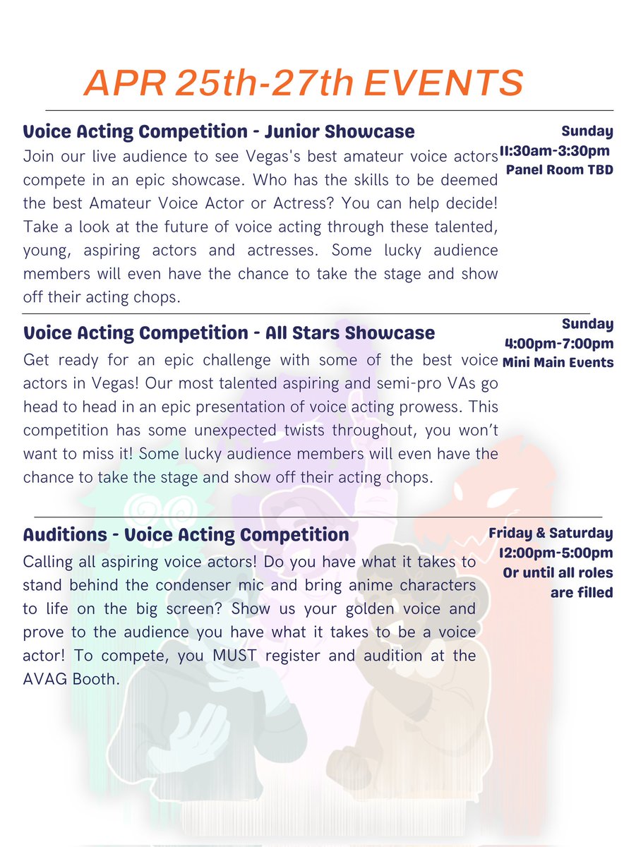 Arizona Voice Acting Guild tweet media