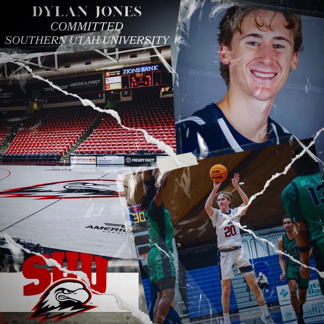 Dyljones5 (@dyljones51) on Twitter photo I am very excited and blessed to announce that I have officially committed to play for Southern Utah University! I want to thank my Lord and Savior Jesus Christ for this opportunity.
<a href="/SaltLakeRebels/">Salt Lake Rebels Nike</a> <a href="/evricgray23/">Evric Gray</a> <a href="/VerbalCommits/">Verbal Commits</a> #comingbackhome #trustGod #blessed #goTbirds I am very excited and blessed to announce that I have officially committed to play for Southern Utah University! I want to thank my Lord and Savior Jesus Christ for this opportunity.
<a href="/SaltLakeRebels/">Salt Lake Rebels Nike</a> <a href="/evricgray23/">Evric Gray</a> <a href="/VerbalCommits/">Verbal Commits</a> #comingbackhome #trustGod #blessed #goTbirds