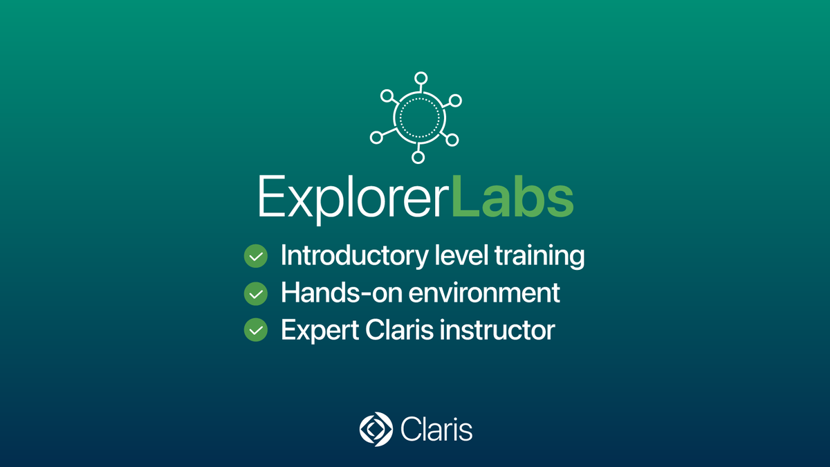 Claris, an Apple company tweet media