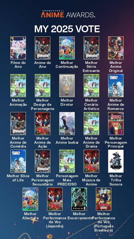 Triste que nao botaram blue exorcist na melhor opening, de resto ta tudo tranquilo. #crunchyroll #AnimeAwards
