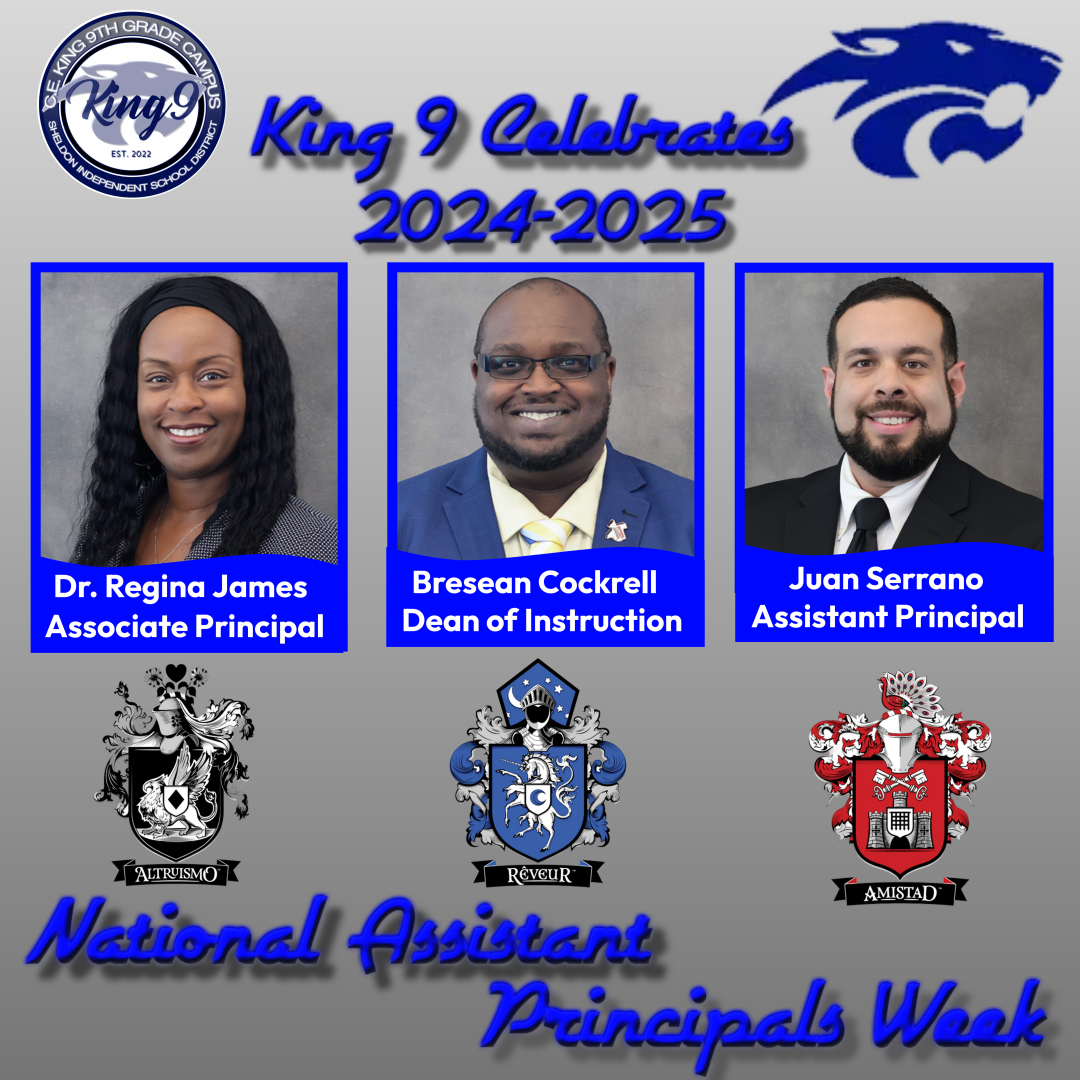 This week we recognize our administrators for National Assistant Principals Week! Thank you for all the hard that you do for campus!