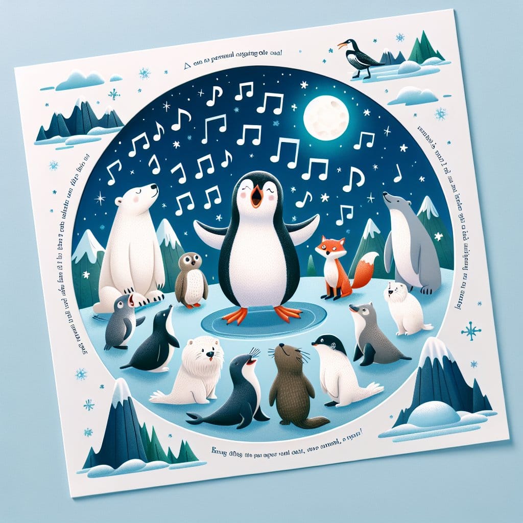 La melodía del pingüino cantor -  cuentomania.net/la-melodia-del…