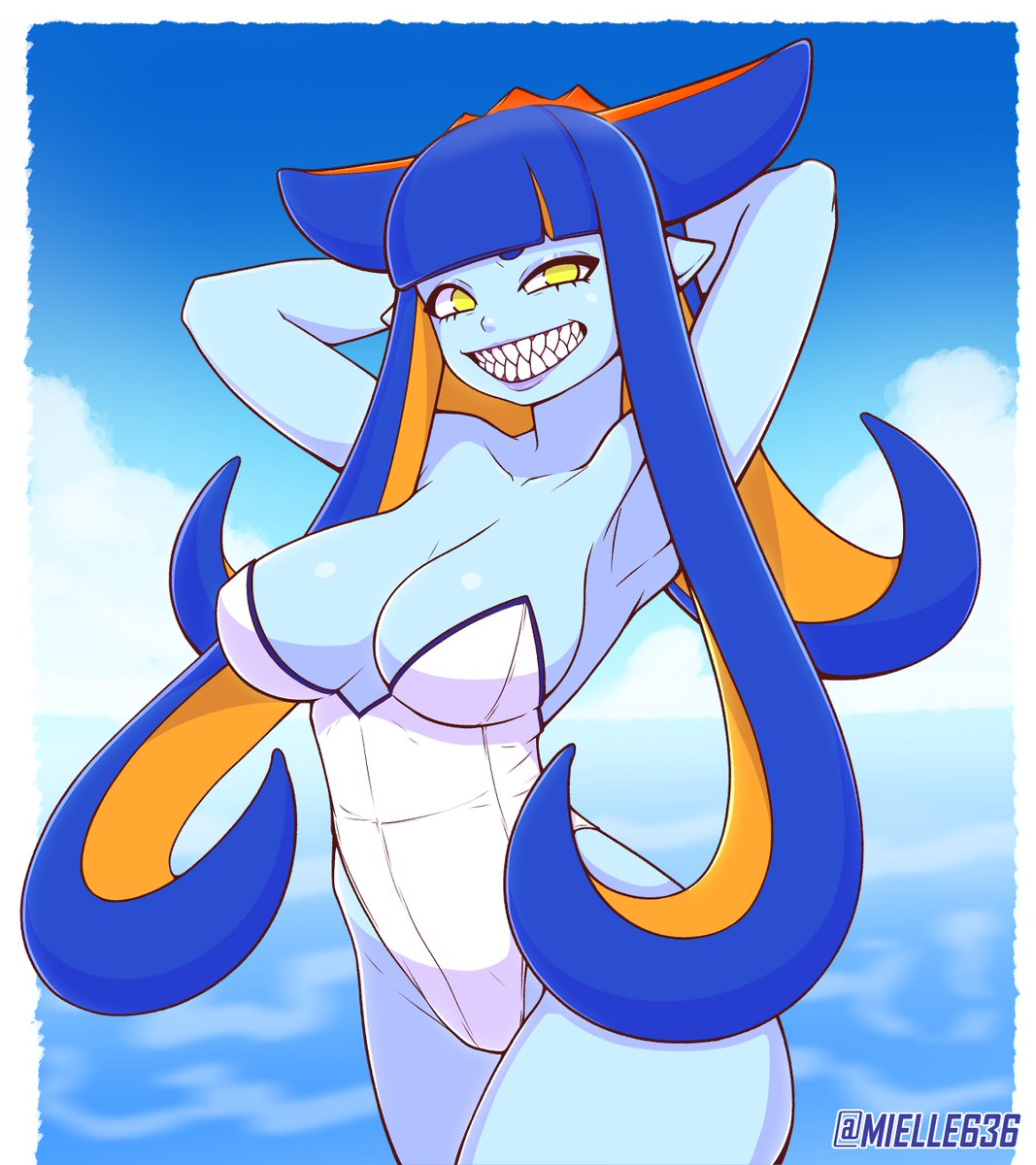 a small edit &amp; bg💙(repost)
#oc