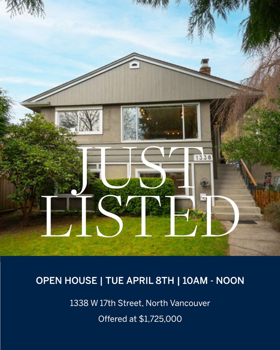 ✨JUST LISTED ✨
🏠OPEN HOUSE 🏠
📅TUESDAY, APRIL 8th 📅
🕙10:00am - 12:00pm 🕛