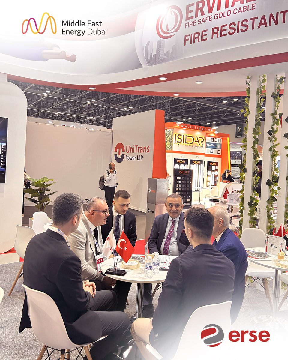 ersekablo's tweet photo. Wonderful day in @meenergydubai 🇦🇪
 
As #ErseKablo, we will be glad to see you at our stand for #ErvitalFireSafeCable reliable solutions.
 
 >> Visit Us &amp; Discover #HighQualityCables. #ersekabloexport
 
📌 Dubai World Trade Centre, U.A.E
 📍 Stand S1.J30
 📅 07- 09 April 2025 https://t.co/kUAVdgeb6n
