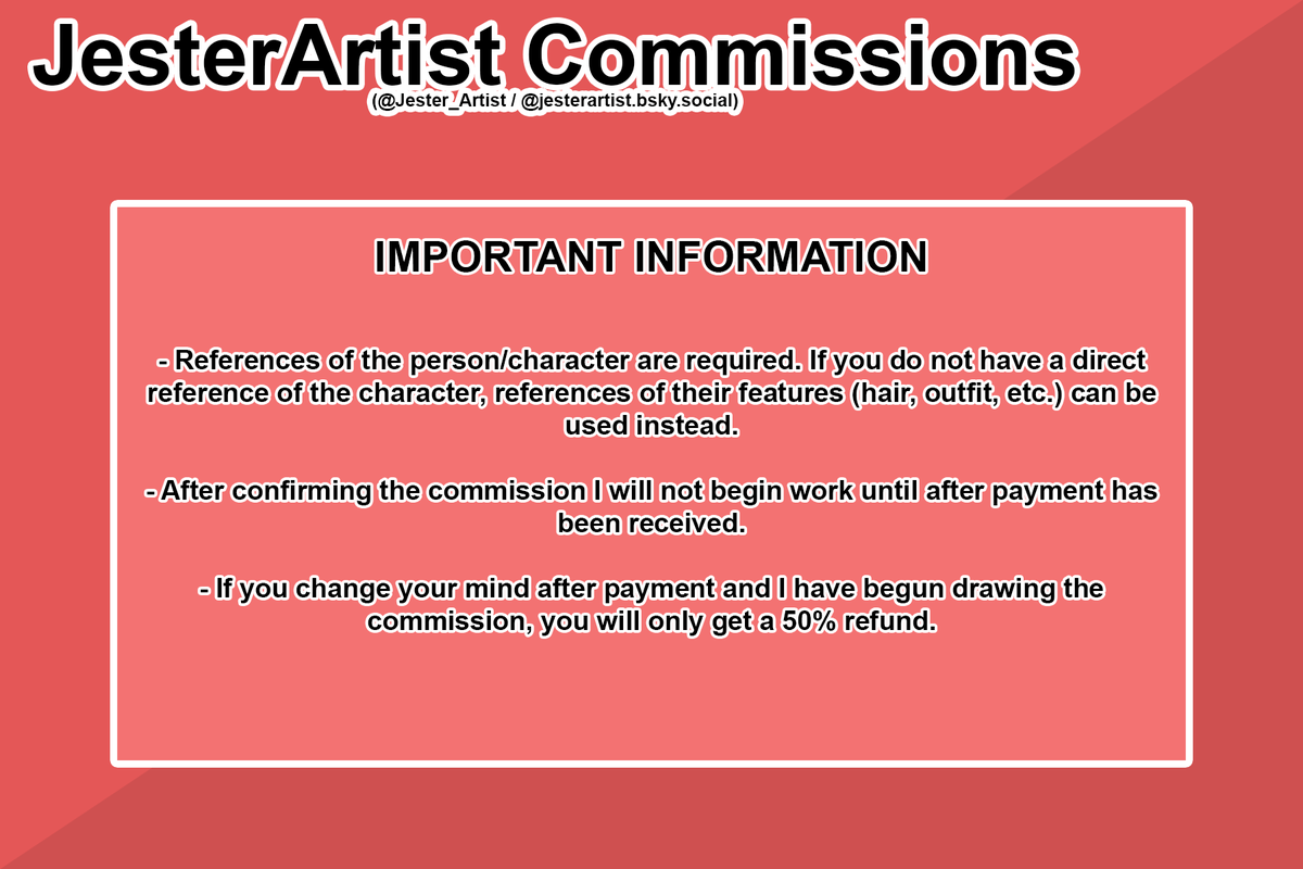 Jester_Artist's tweet image. C0mms are back up for a lil bit cause I wanna get some extra cash for a new dnd dice lol