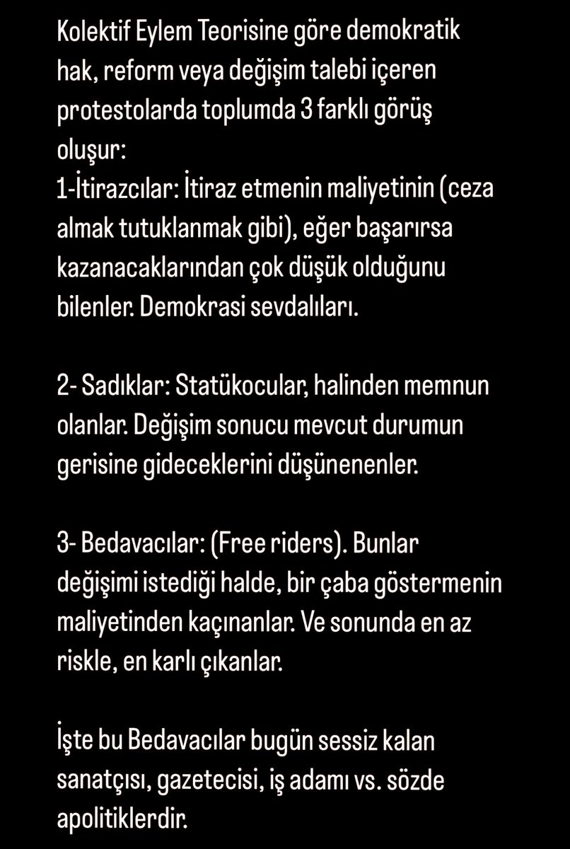 Apolitik olmak nedir;
#HakHukukAdalet