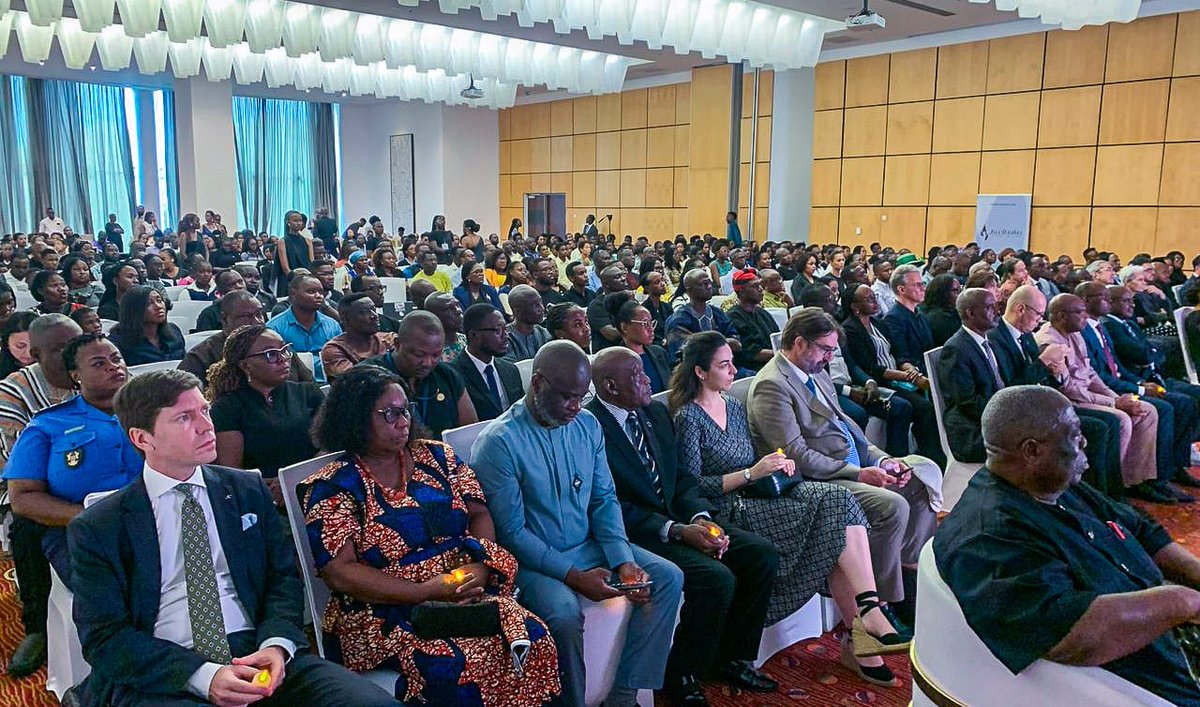 This afternoon in Accra, over 500 people including Government of Ghana officials, members of the diplomatic corps, business leaders, academia, and a good representation of youth, joined the Rwandan Community for the 31st Commemoration of the 1994 #GenocideAgainstTutsi #Kwibuka31