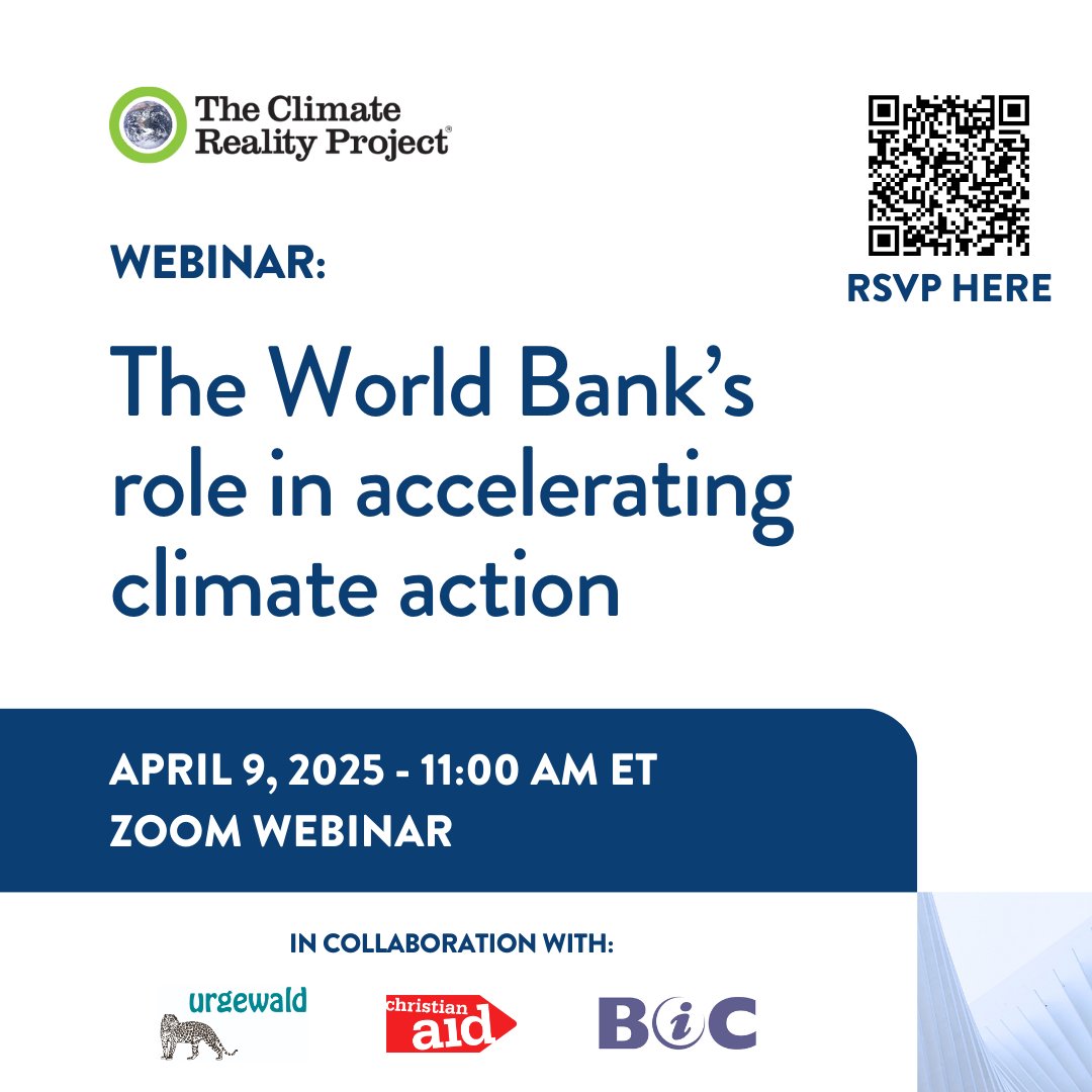 Billions of dollars in climate finance are on the move. But where are they going and who’s being left behind? 

Find out the answer to this question and more this Wednesday, April 9 at 11 AM EDT. We’re hosting a powerful conversation on the World Bank’s role in accelerating