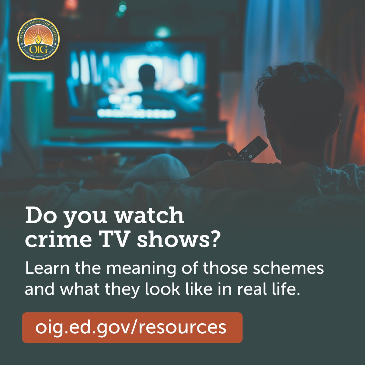 You may have seen or heard about bribery, embezzlement, and fraud schemes on your favorite TV crime drama, but do you know what they really mean? Get the facts by using our 📖 glossary: oig.ed.gov/resources/glos…