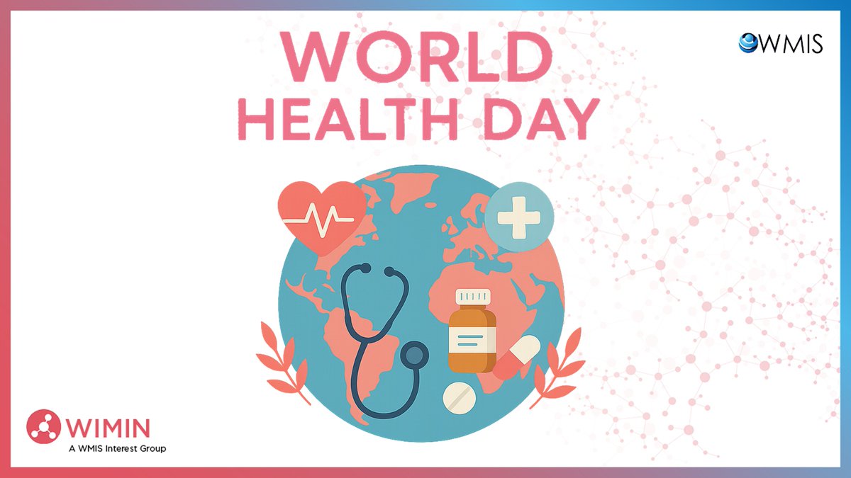 WIMIN_WMIS's tweet image. 🌍✨ Today is World Health Day! As part of #WIMIN, we&apos;re committed to advancing health through innovation, collaboration, and empowerment. We continue this legacy by driving innovation and transforming healthcare.💪🔬#WorldHealthDay #WomenInScience #MolecularImaging #HealthForAll