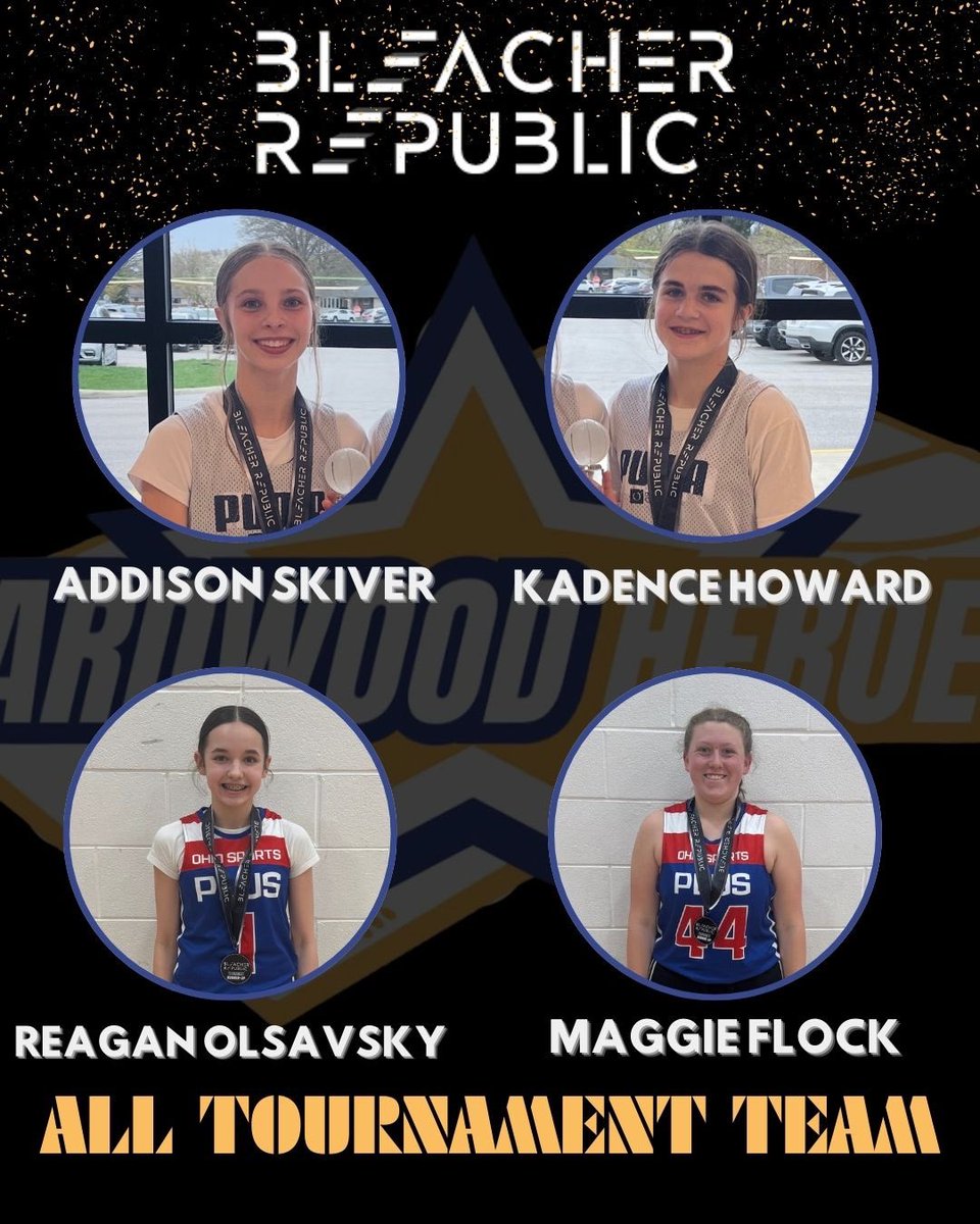 🏀‼️Hardwood Heroes All Tournament Team Honors🏀‼️