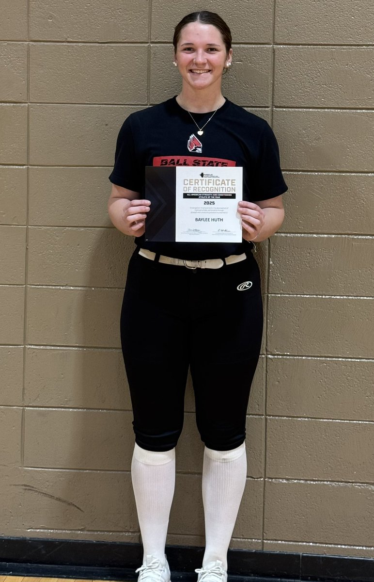 Recognizing athletes for their hard work, dedication and accomplishments will forever be something is important! Today I recognize Camden Day and Baylee Huth for their dedication to Bruin excellence! Please help me congratulate your 2025 S&amp;C All American Athletes! 💪
