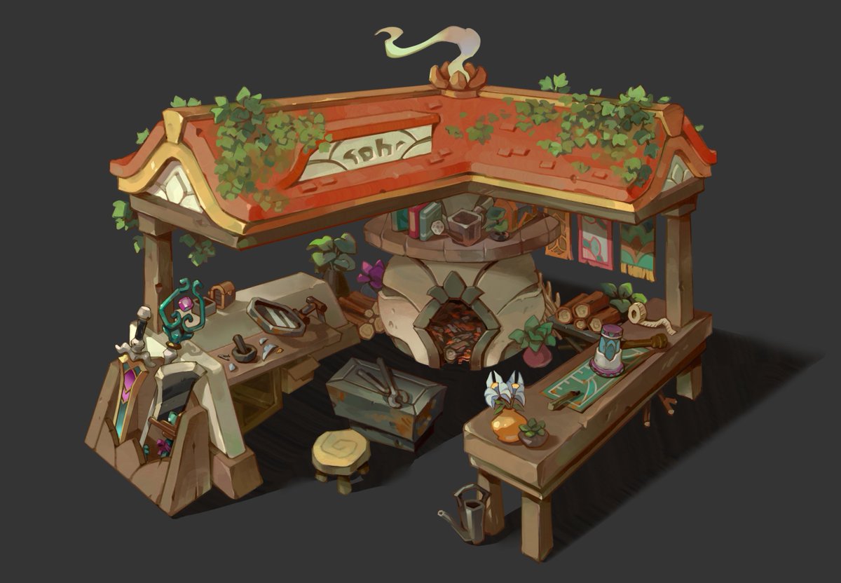 saralanart's tweet image. Hi #PortfolioDay , I’m still freelancing rn but hold out hope for the dream of in-house work someday! I love painting color &amp;amp; light (my fav color is orange, can you tell?) and have design experience in props, VFX, backgrounds, &amp;amp; more!

🌿Portfolio: artstation.com/saralanart