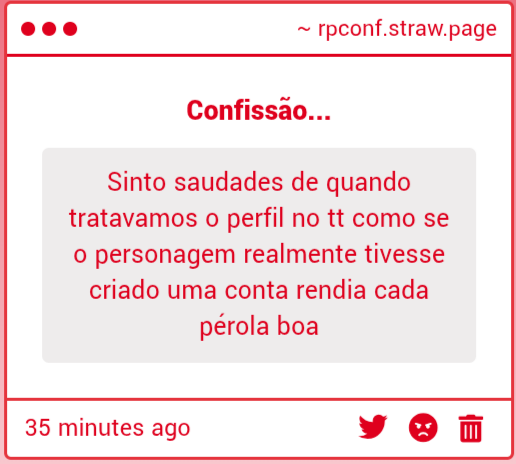ৎ ꯭Ꮯonfissões ⌕𝓡𝘗 tweet media