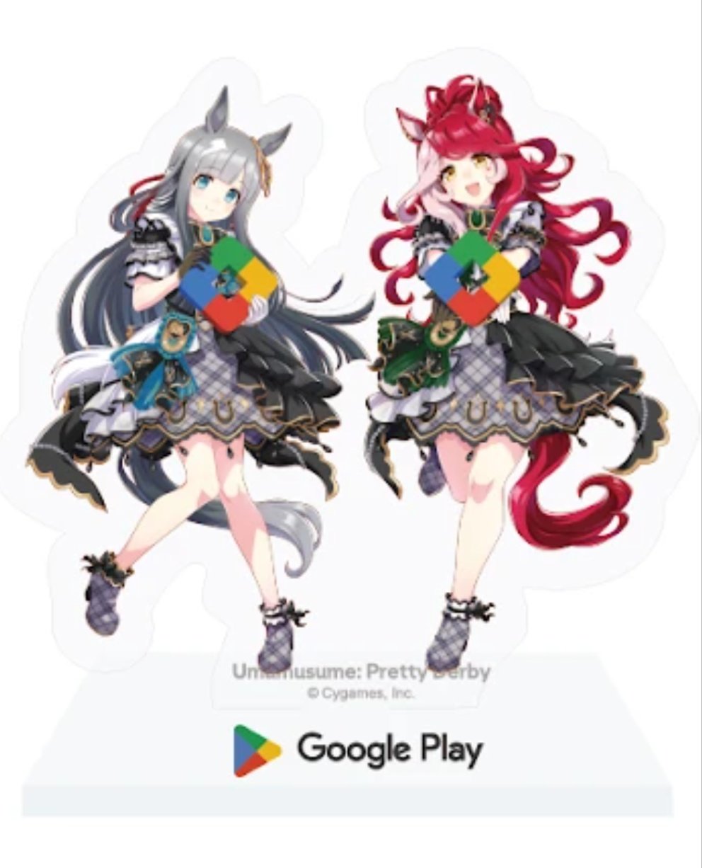 ウマ娘　Google Playキャンペーン　当選品　アクスタ ウマ娘 6th 当選品 アクスタ Google Playオリジナルデザイン
