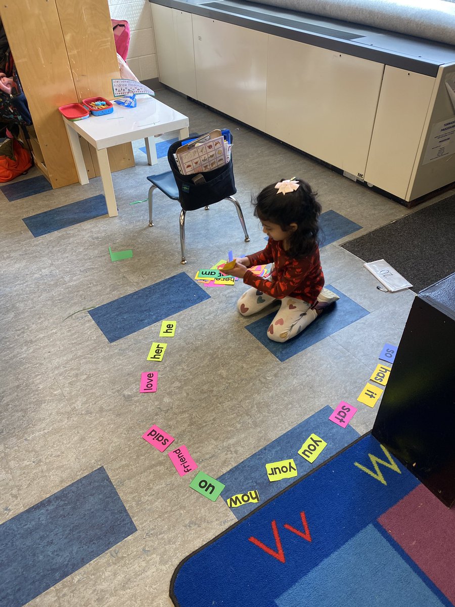 Snappy word rainbows make practicing so much fun! We’ve learned so many new words this year! #bemisthinkers