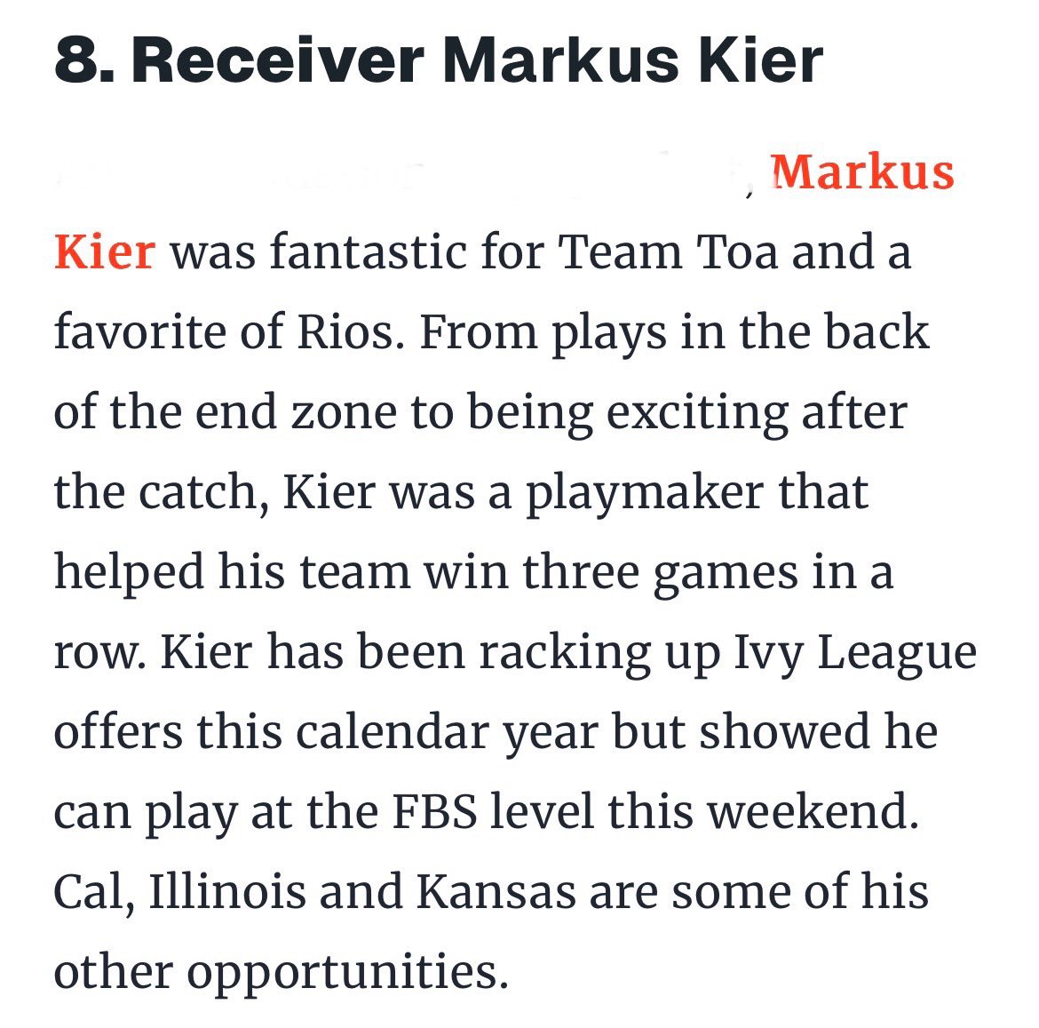 Thank you for the write up!! #AGTG #Toaboyz <a href="/SWiltfong_/">Steve Wiltfong</a> @On3Recruits <a href="/On3sports/">On3</a>