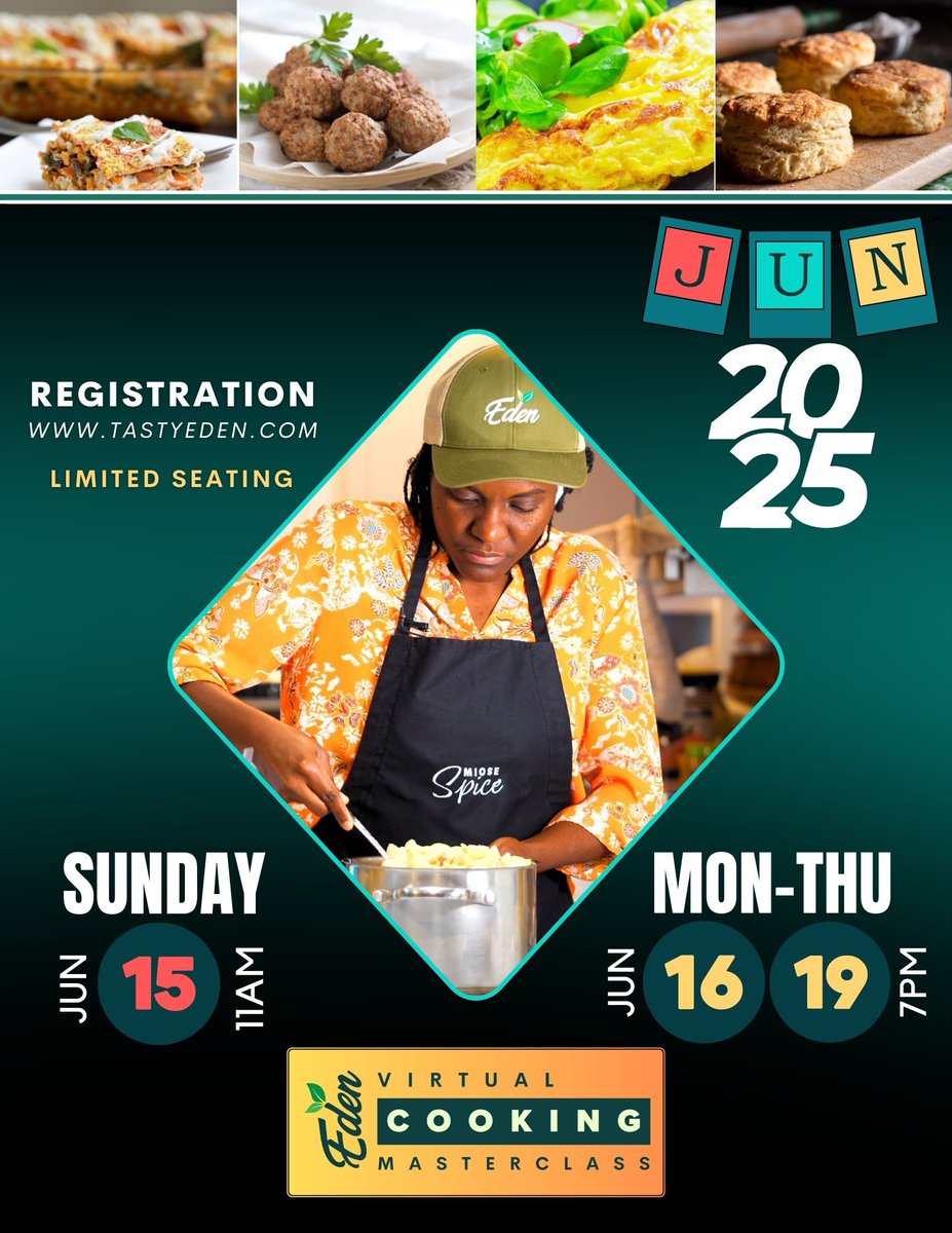 outofthecities's tweet photo. Registration is NOW open for the next Plant-based cooking Masterclass. https://t.co/DrYUvsofv4

#FirstComeFirstServe 

#virtualcookingclas 
#OnlineCookingClass 
#LiveCookingDemo 
#veganrecipe 
#vegan https://t.co/JzwhouVTvZ