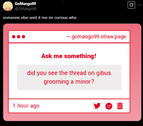 HypnoticSnow's tweet photo. You went around to random people strawpages to post about your thread. All within the same timespan and your timezone. 
I've never told anyone to harass you, and i especially dont know who this is. Doc tomorrow btw with what you want so bad. https://t.co/ki2jF2taXO