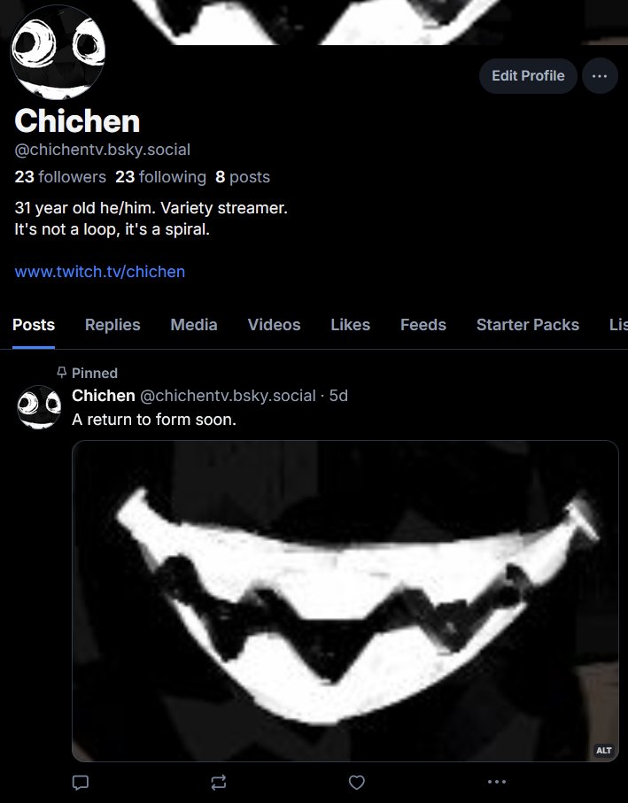 Chichen_TV's tweet photo. go check over on butterfly site for updates on stuff I'm working on. Trying to do some daily updates and stuff over there. No more twitter https://t.co/HDgJsWMuj1