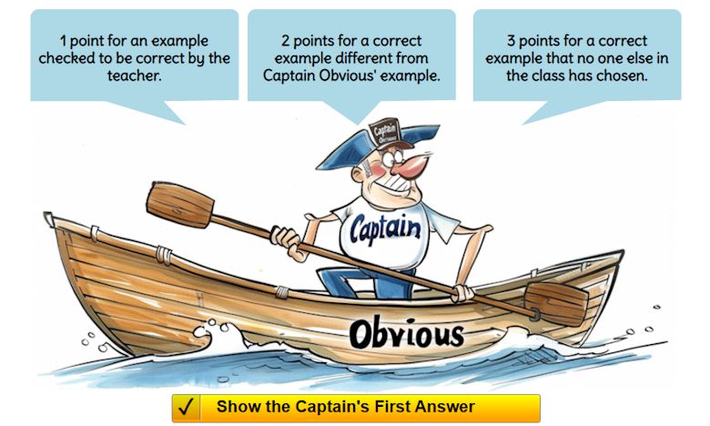 It's been one year since I launched this Maths projectable, and it's still going strong! Captain Obvious will always state the obvious, so break free from predictable thinking by playing The Uniqueness Game.

buff.ly/8D7SHyr 

Year 5 to Year 13

#mathstoday #Starter