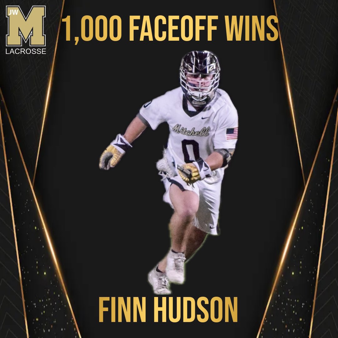 Mitchell Lacrosse (@jwmhslacrosse) on Twitter photo Congratulations to Finn Hudson on winning his 1,000th faceoff win tonight.
<a href="/laxrankings/">Laxnumbers</a> <a href="/tampalaxreport/">Tampa Lax Report</a> <a href="/FloridaLX/">FloridaLacrosseNews</a> Congratulations to Finn Hudson on winning his 1,000th faceoff win tonight.
<a href="/laxrankings/">Laxnumbers</a> <a href="/tampalaxreport/">Tampa Lax Report</a> <a href="/FloridaLX/">FloridaLacrosseNews</a>