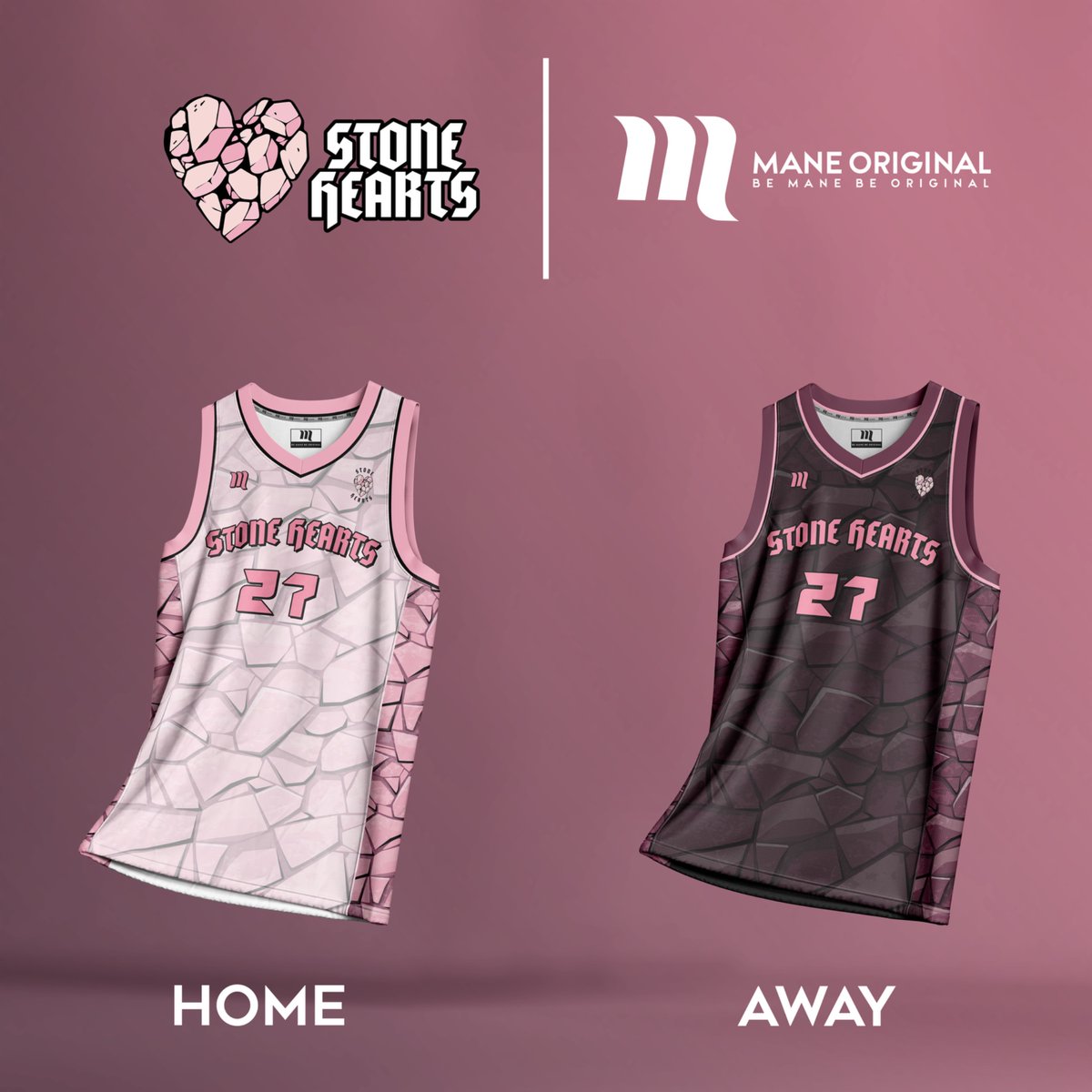 🔥 A design carved in stone for <a href="/XStoneHeartsX/">Stone Hearts</a> 💎🔥

🏀 These Mane Original jerseys are as solid as rock—bold, stylish, and ready to crush the competition. 💪🗿

Which one are you picking?

#XStoneHeartsX #ManeOriginal #SolidAsRock #Unstoppable #HomeOrAway