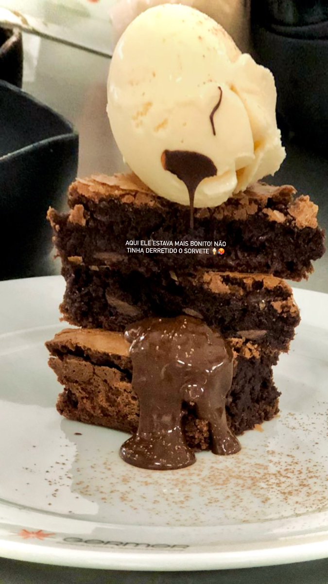 kakaueckhardt's tweet image. #brownie #pudimdeleite
