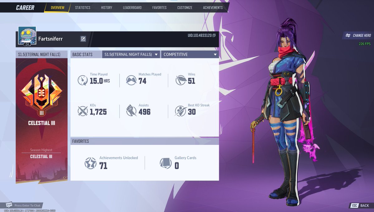 Solo q account, flexing all roles