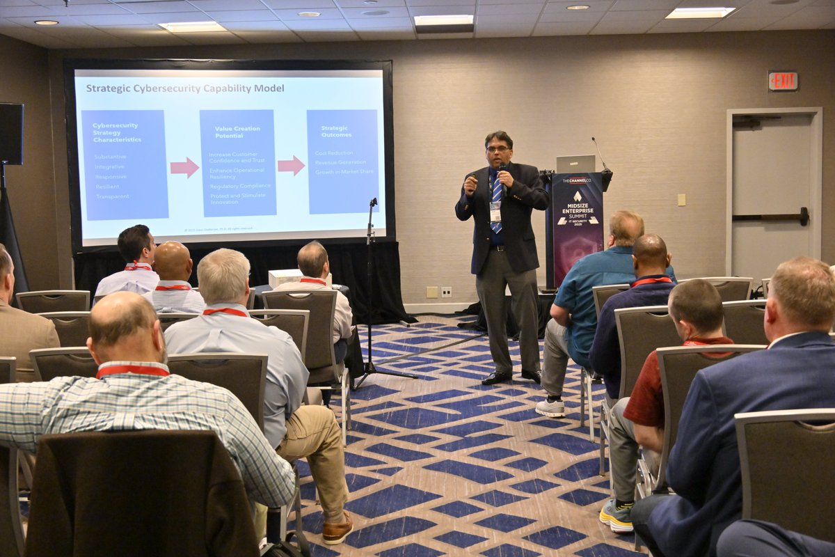 I enjoyed conducting an Executive Session on "Cyber Training Done Right: Teaching Technical and Non-Technical Skills to Prepare the Future Workforce" at the Midsize Enterprise Summit in Atlanta, Georgia, on March 18, 2025. It was great to engage with Chief Information Security