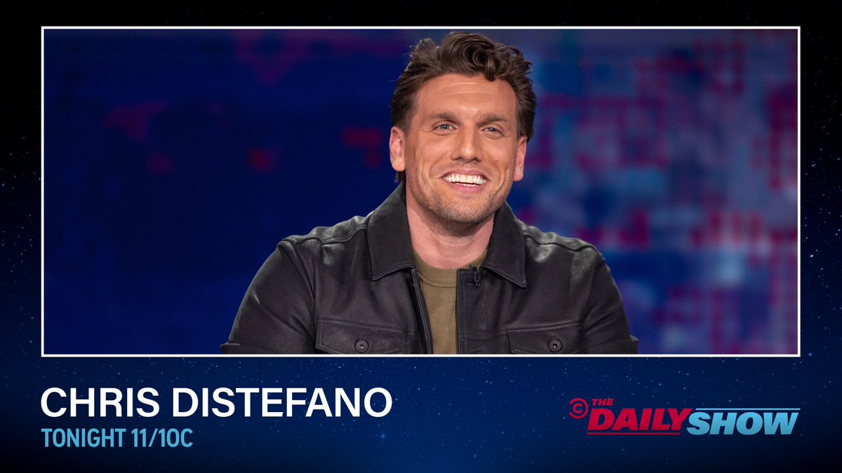 Chris Distefano (@chrisdcomedy) on Twitter photo See me tonight babes on <a href="/TheDailyShow/">The Daily Show</a> See me tonight babes on <a href="/TheDailyShow/">The Daily Show</a>