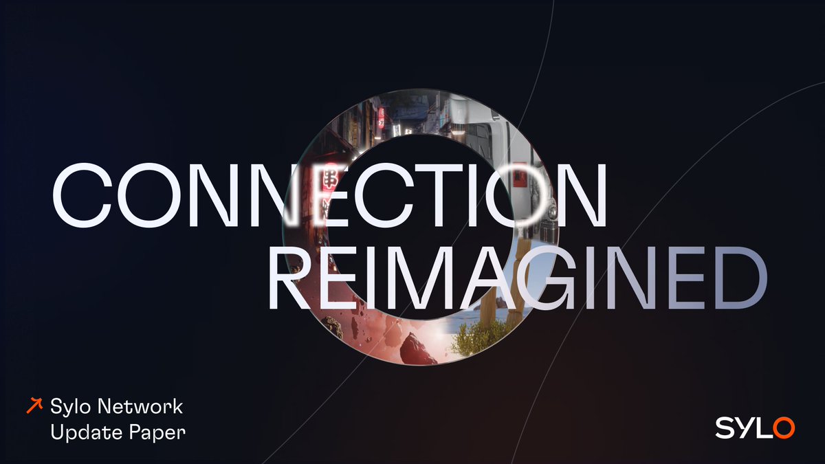Connection Reimagined. Interoperability Redefined. ⭕️

The open metaverse needs more than assets – it needs connections. Sylo is the data layer making that possible.

Our new Update Paper explores how interoperable, ownable data is breaking down walled gardens, giving creators
