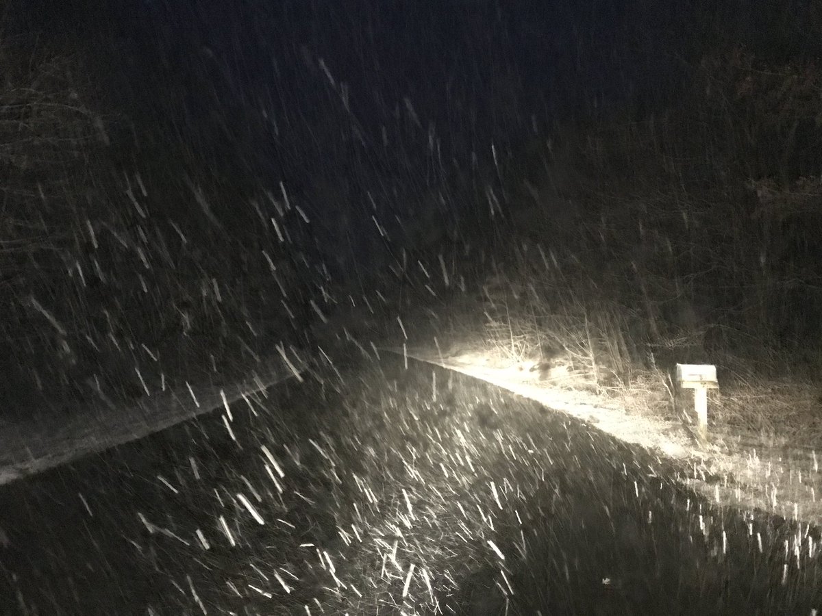 RachelFrank_CT's tweet image. Snow in Warren, CT tonight from Craig Nelson. #fox61