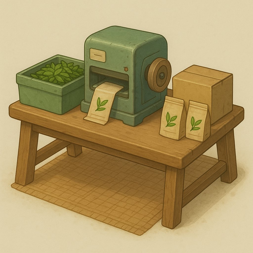Introducing new Ghibli Themed decoration aseets on Tea Farm made with last ChatGPT image generation model. Will be available in the game soon…