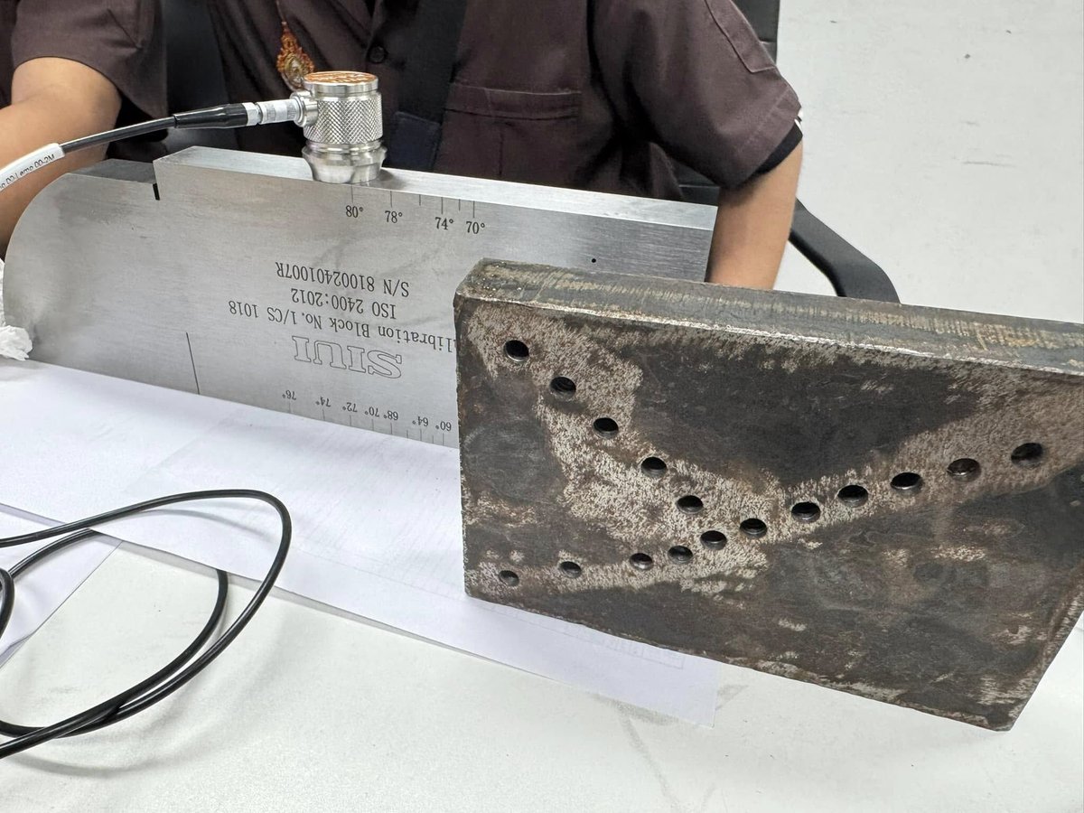 ndt_siui's tweet image. #Smartor (SIUI) for ultrasonic training in Thailand.