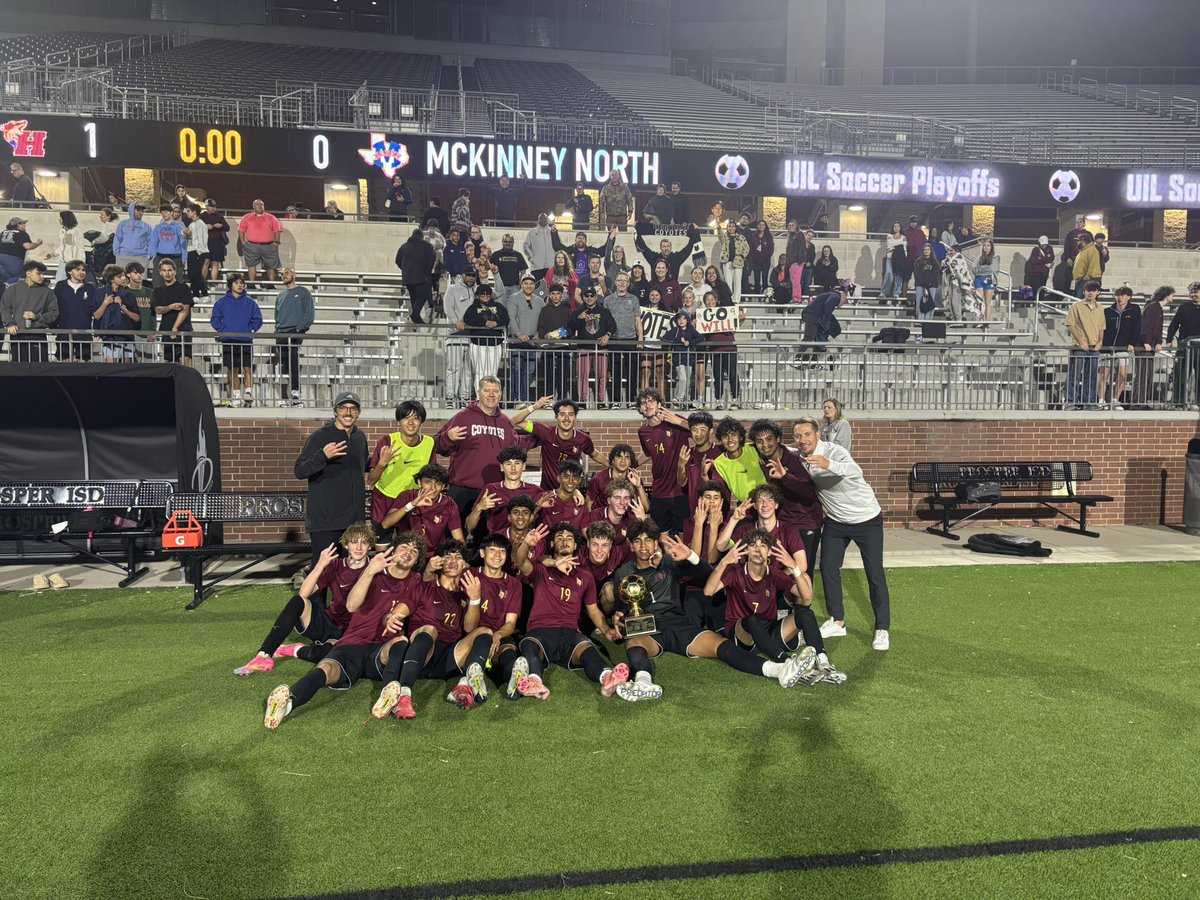 Coyotes_Soccer's tweet image. Coyotes win 1-0 over McKinney North. 

Fought hard down a man the last 13 minutes. 

Clean sheet from Artur Rojas
Bennett Kerr with the goal. 
MJ Brady with the assist. 

@Coyotes_Ath @LethalSoccer @SportsDayHS @Friscoisdsports @ScoresTexas @tascosoccer @50_50Pod