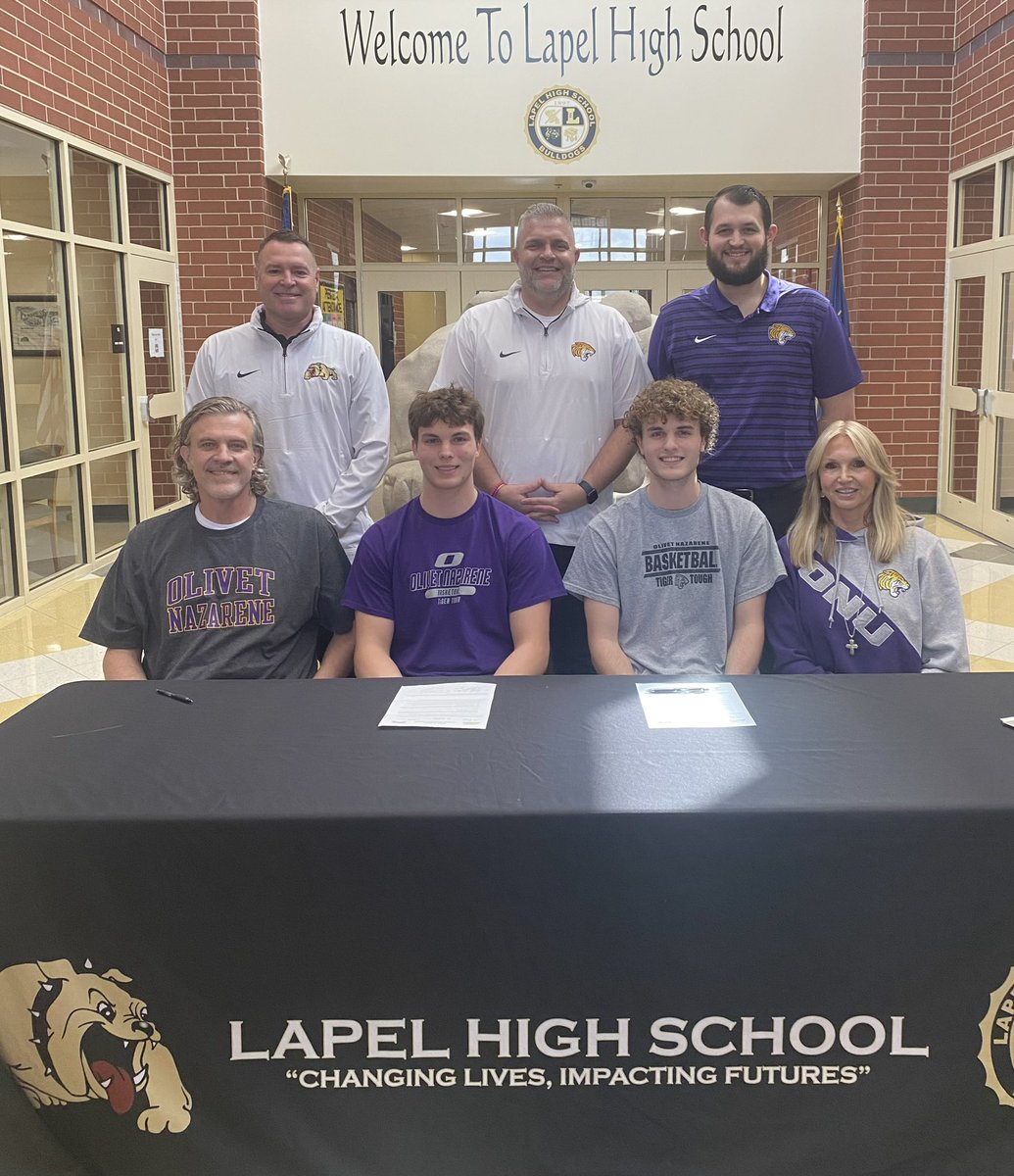 It’s OFFICIAL‼️
<a href="/ONUHoops/">ONU Men’s Basketball</a> has signed the dynamic duo of Bode (<a href="/JudgeBode06/">Bode Judge</a>) &amp; Brode Judge (<a href="/JudgeBrode44/">Brode Judge</a>), a 6-6 forward &amp; 6-4 guard, respectively, from Lapel High School (IN).

#TiGERTOUGH 🟣🟡🏀🐅