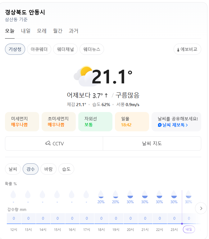 아니 이와중에 안동은 비예보 삭제됐네;
뭐야 이게 이럼 산불 진화는..?
