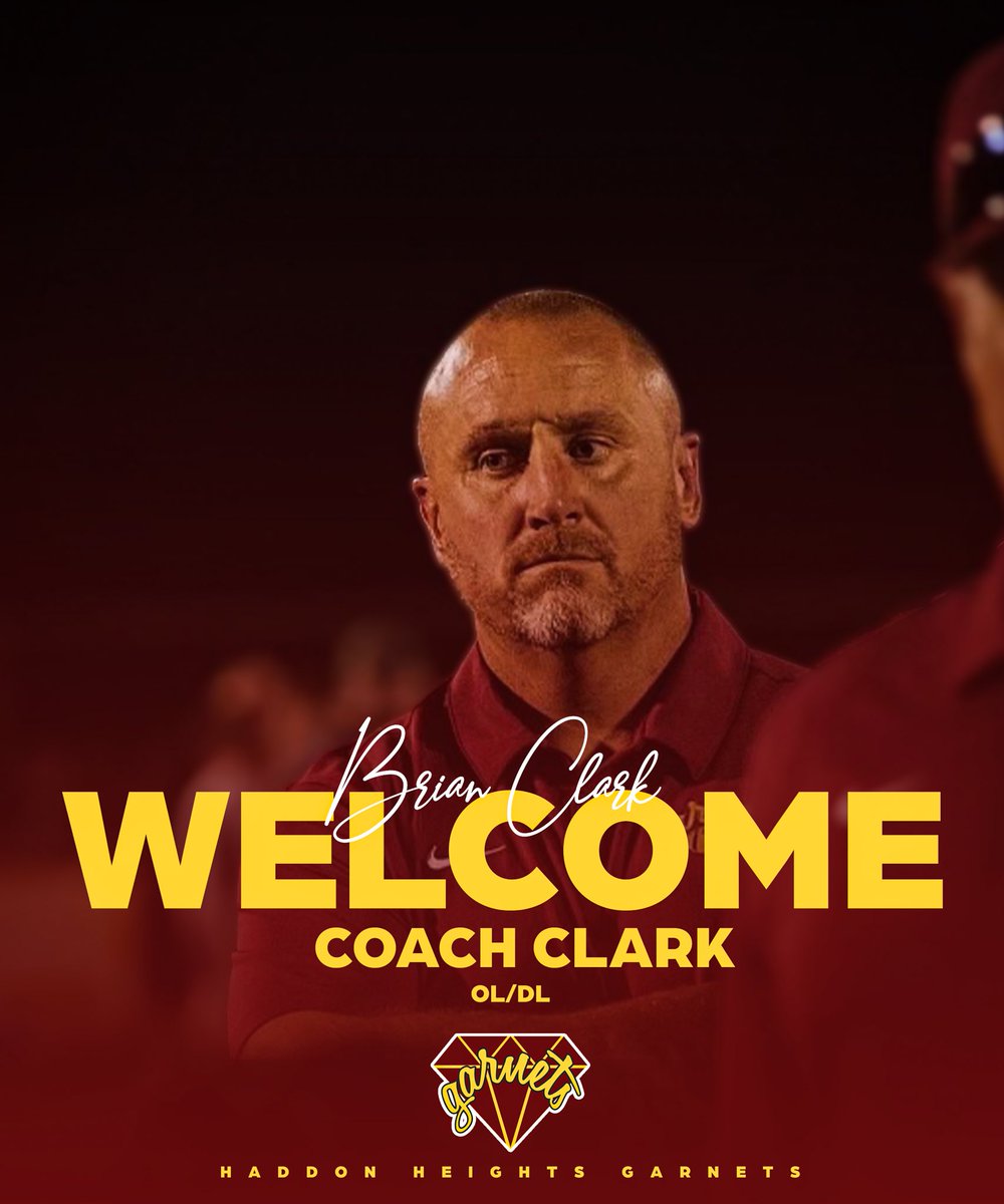 Haddon Heights Football (@garnetfootball) on Twitter photo Welcome Coach! Welcome Coach!