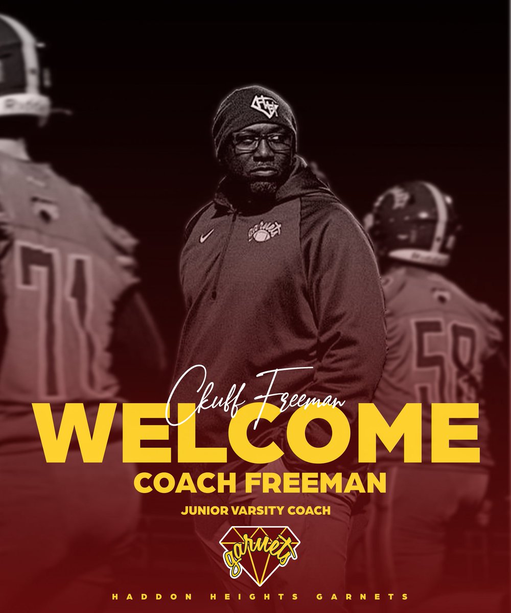 Haddon Heights Football (@garnetfootball) on Twitter photo Welcome Coach! Welcome Coach!