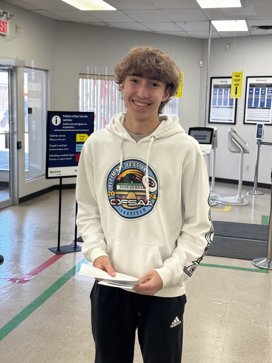 Ready to hit the road! Step 1 ✅