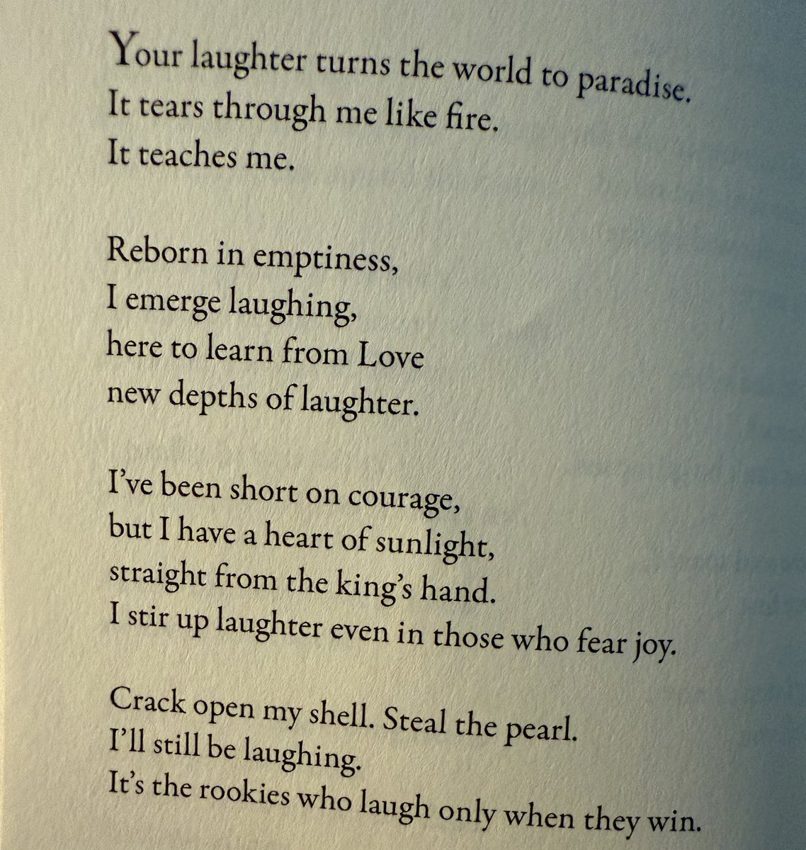 Rumi, excerpt from Gold, trans: h.l.gafori
