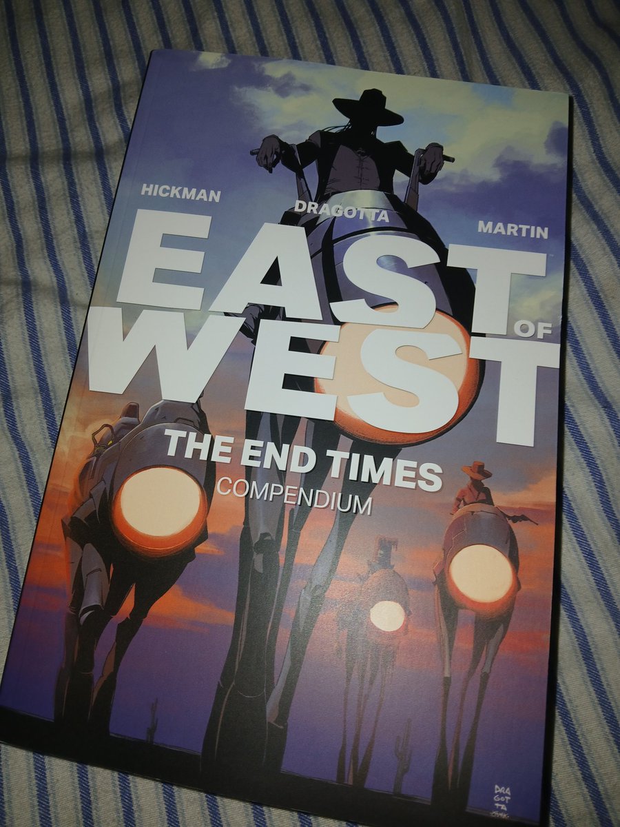 devastation79's tweet image. nice got my mail as well! been wanting to reread it for a while so disturbing the originals..
#eastofwest