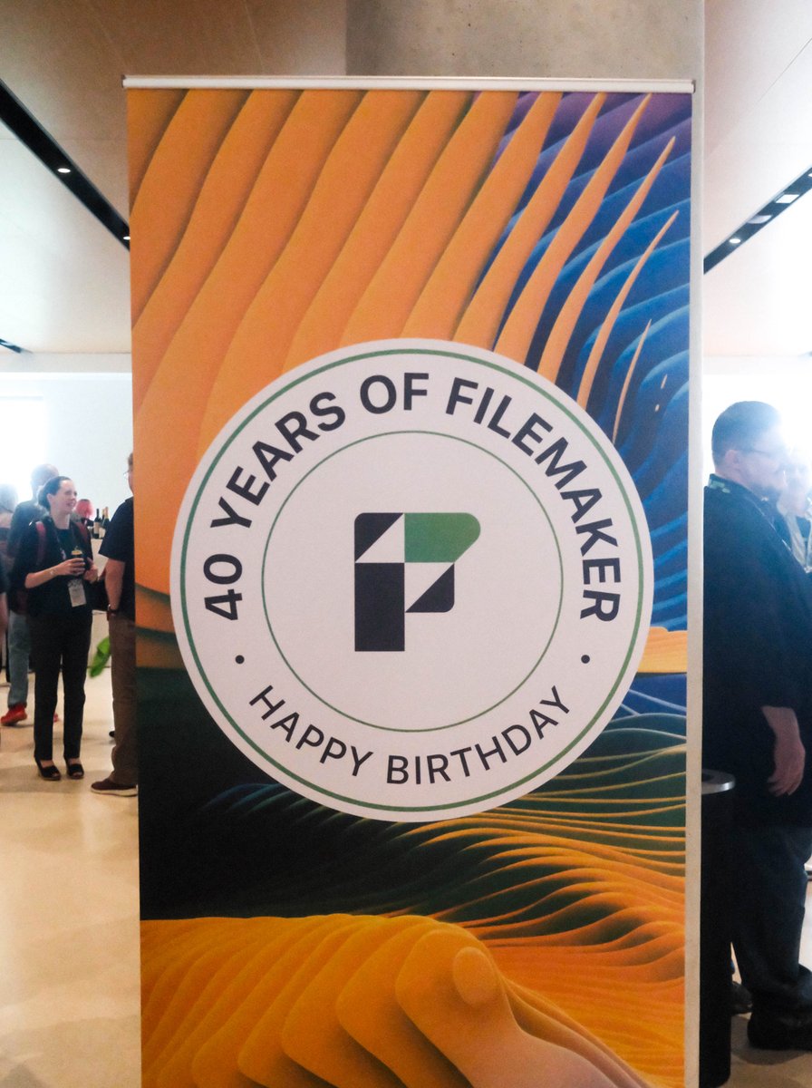 ClarisOfficial's tweet photo. That's a wrap! Thank you everyone for coming out to #ClarisEngage2025 and leveling up your skills, connecting with Claris and fellow FileMaker developers, and celebrating FileMaker's 40th birthday. https://t.co/28nRTHHvrn