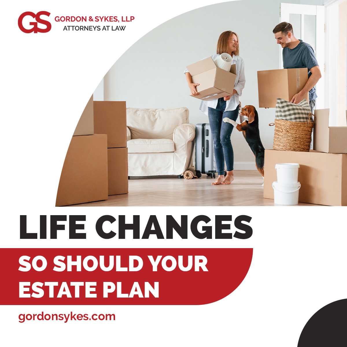 GordonSykesLLP's tweet photo. Life changes, and so should your estate plan. Did you recently get married or have a child? It's time to update your plan to ensure your loved ones are taken care of. Schedule a consultation with Gordon &amp; Sykes today.
#dfwattorney #GordonSykes #superlawyer #lawyer #EstatePlanning https://t.co/Ft3ALVZbg4