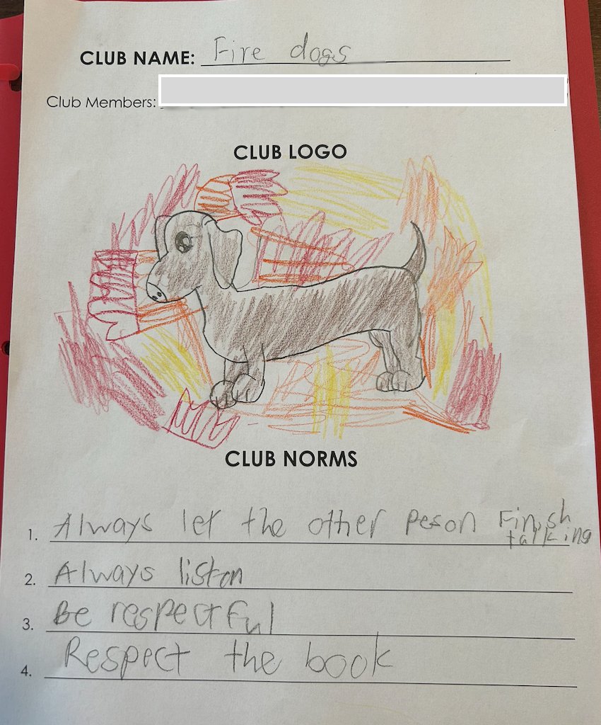 Mrs. Gaffney (@central3g) on Twitter photo We were so excited to kick off our book clubs! 📚✨ We chose our first books, created a club name, designed a logo, and set our norms. Ready to dive into reading tomorrow! 📖 <a href="/CentralES1/">Central ES</a> <a href="/HaddonSchools/">Haddonfield Schools</a> We were so excited to kick off our book clubs! 📚✨ We chose our first books, created a club name, designed a logo, and set our norms. Ready to dive into reading tomorrow! 📖 <a href="/CentralES1/">Central ES</a> <a href="/HaddonSchools/">Haddonfield Schools</a>
